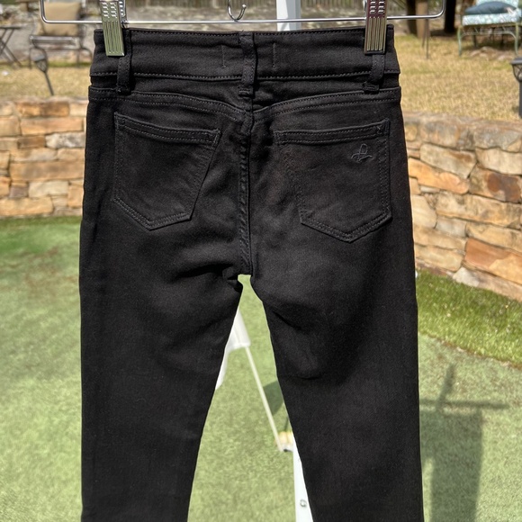 DL 1961 Chloe Skinny Girls' Black Jeans - Picture 7 of 15